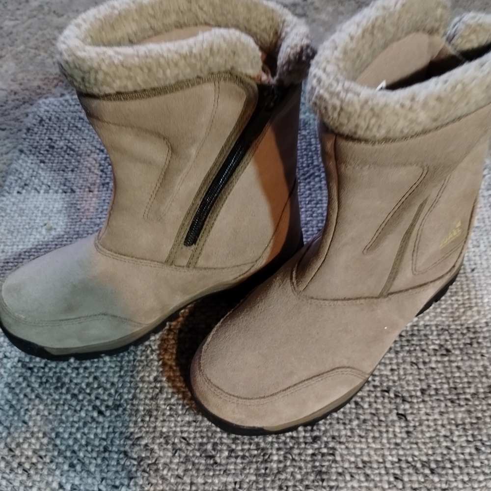 Sorel Women's Tan Winter Waterfall Boots Sz 6.5 - Picture 5 of 6